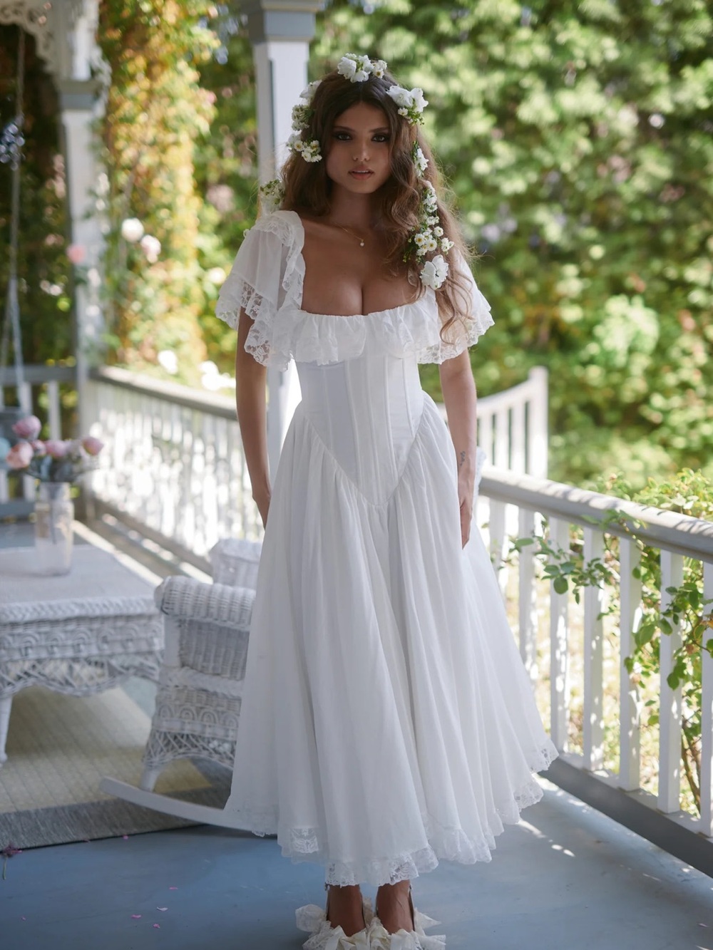 Selkie The Ivory Cupid Dress